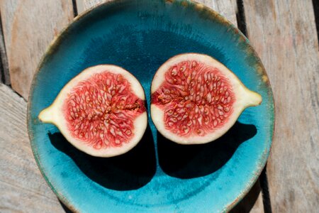 Wooden table dessert fruit