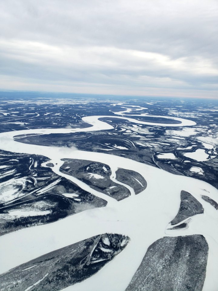 Aerial photo - Yukon River
