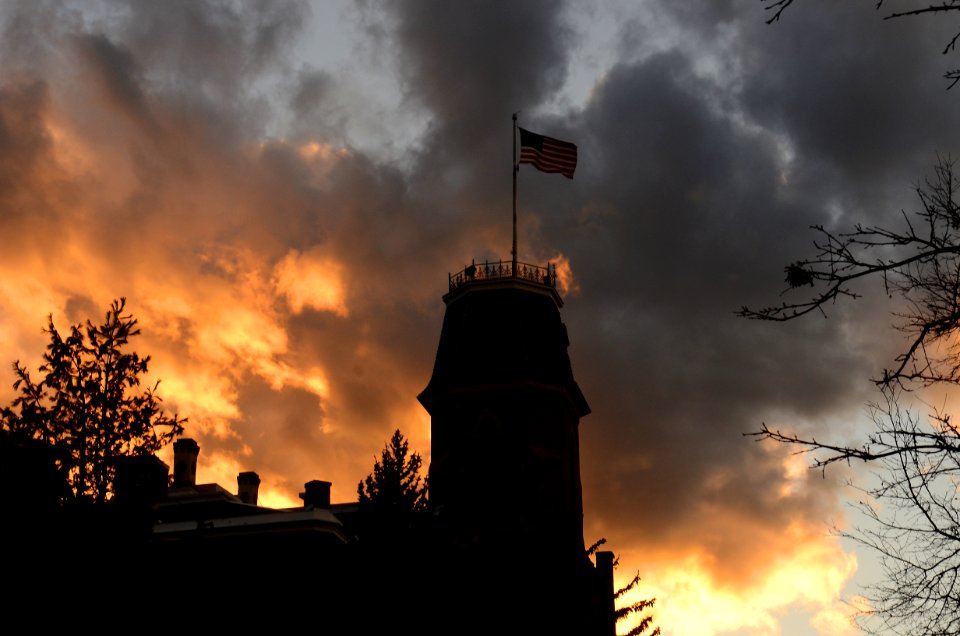 Old Main at Sunset