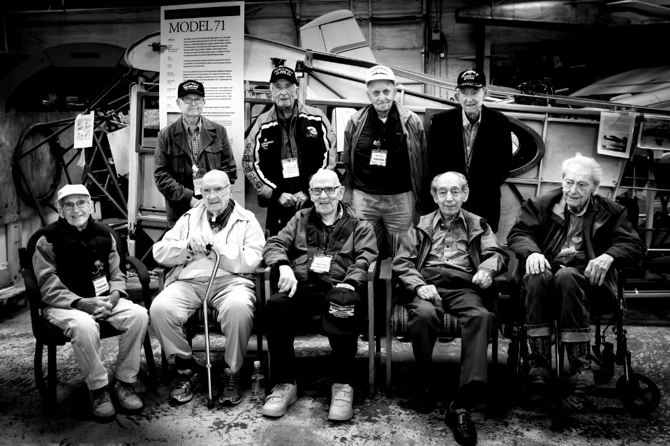 US Veterans of the Aleutian Campaign at Commemoration Ceremony