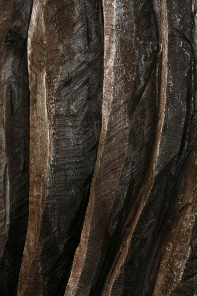 Nature carving wood