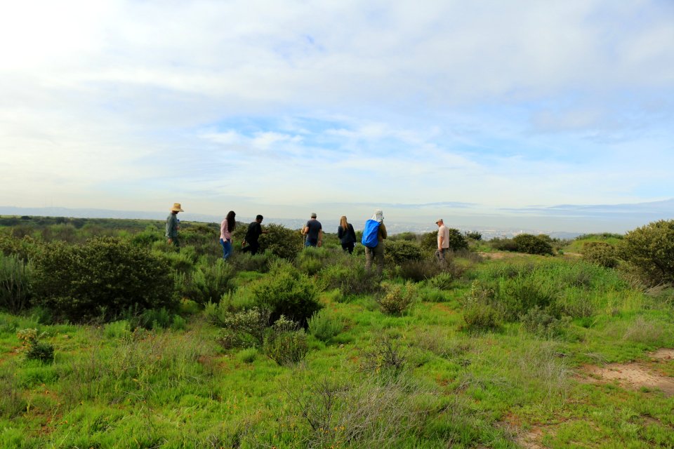 Vernal pool restoration site visit with Caltrans, SANDAG & USFWS staff