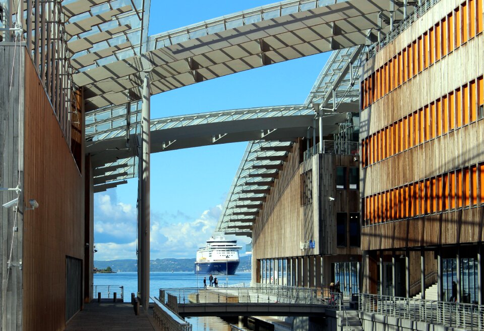 Oslofjord city modern