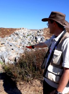 USFWS Partners for Fish and Wildlife biologist provides a tour of the Meadowview Restoration area in Temecula, CA