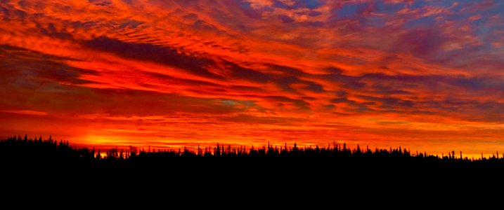 Sunrise over Kenai National Wildlife Refuge photo