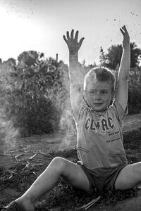 Smile innocence dirty