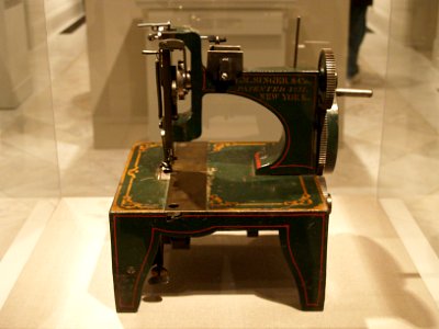 Isaac Singer's 1854 Patent Model For Improvements To His Sewing Machine At The National Portrait Gallery (Washington, DC) photo