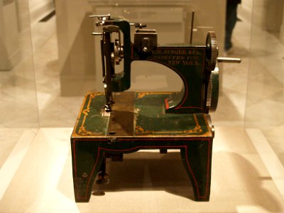 Isaac Singer's 1854 Patent Model For Improvements To His Sewing Machine At The National Portrait Gallery (Washington, DC)