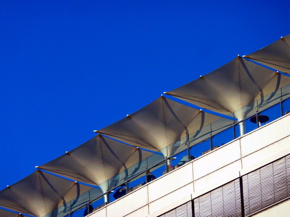 Blue outside catering gastronomy