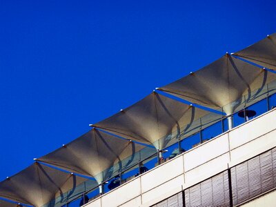 Blue outside catering gastronomy