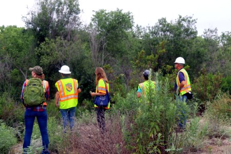 Agencies working together at SR-76 Restoration Site photo