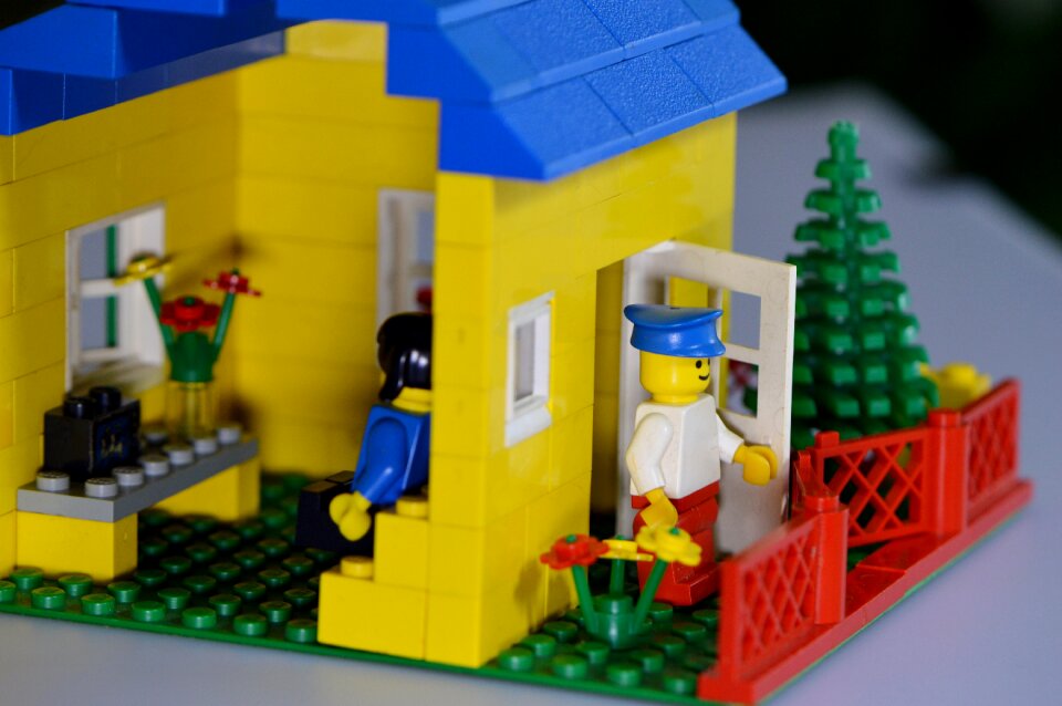 Colorful play building blocks