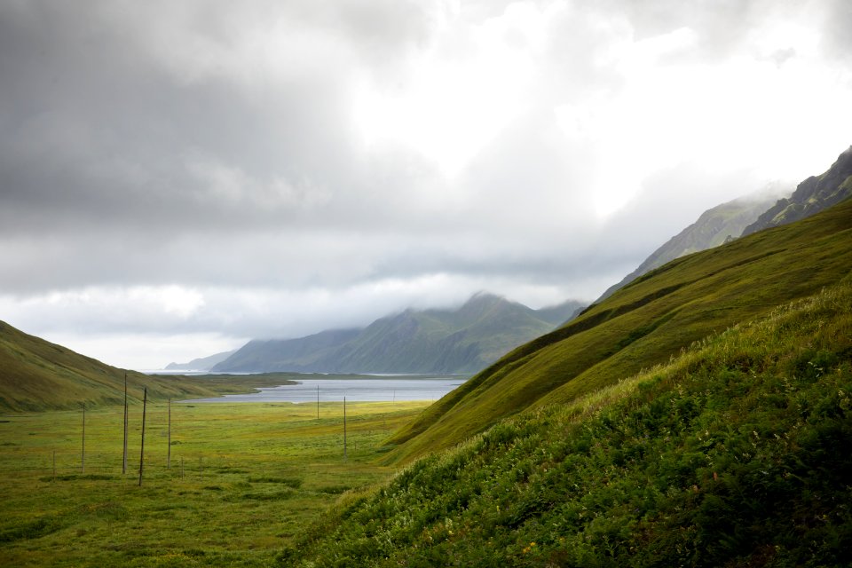 Chichagof Valley below Engineer Hill, Attu