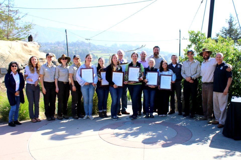Santa Barbara Zoo receives 2018 Recovery Champion Award