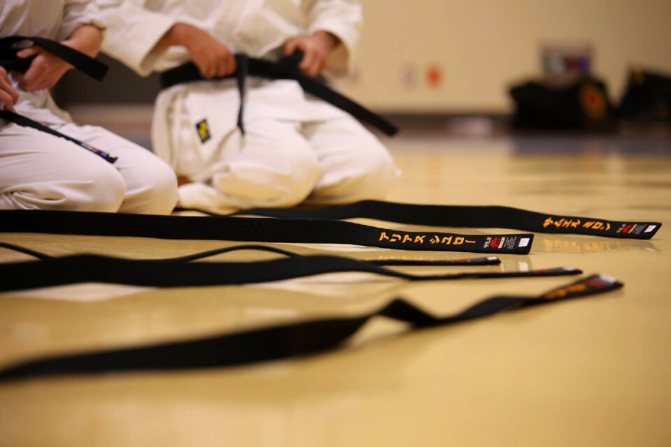 Karate traditional passage
