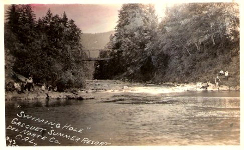 Gasquet Swimming Hole, Gasquet, CA