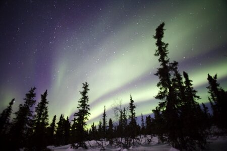 Borealis green phenomenon photo