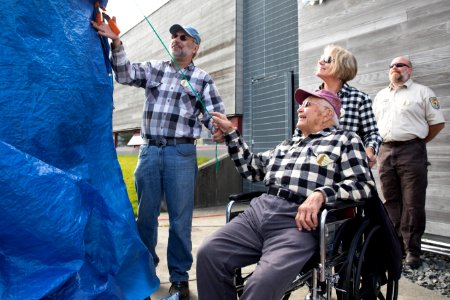 Kodiak Bear Sculpture Ceremony
