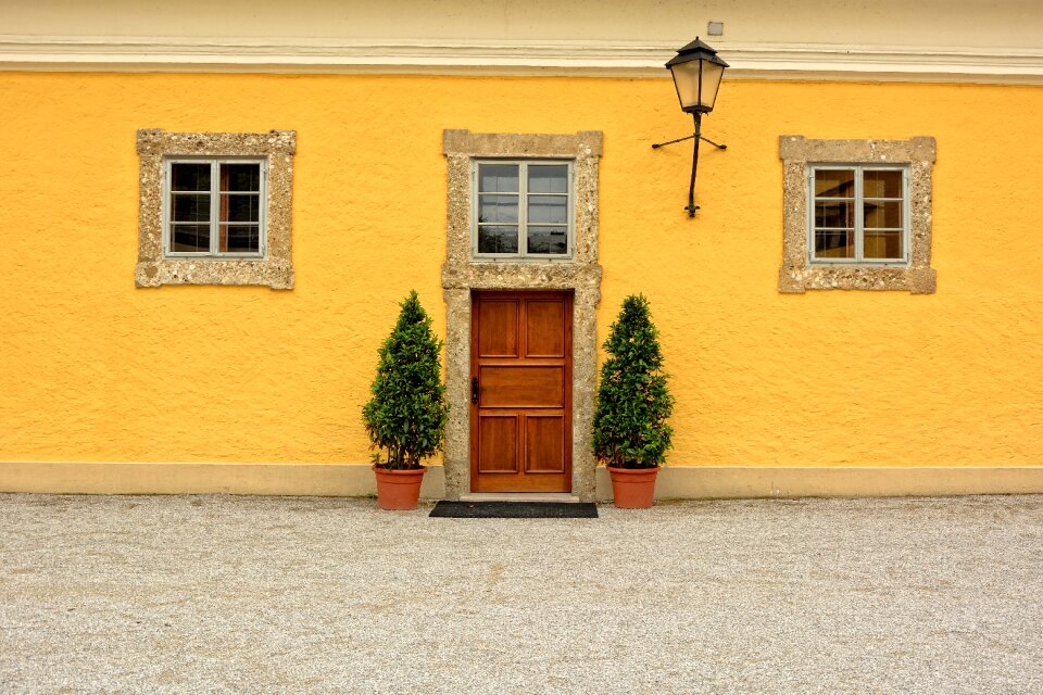 Old architecture hauswand