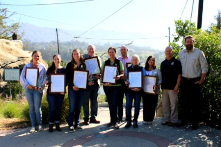 Santa Barbara Zoo receives 2018 Recovery Champion Award