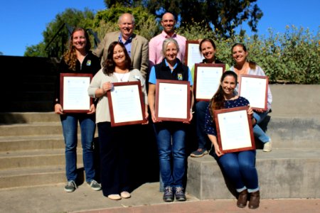 Santa Barbara Zoo receives 2018 Recovery Champion Award