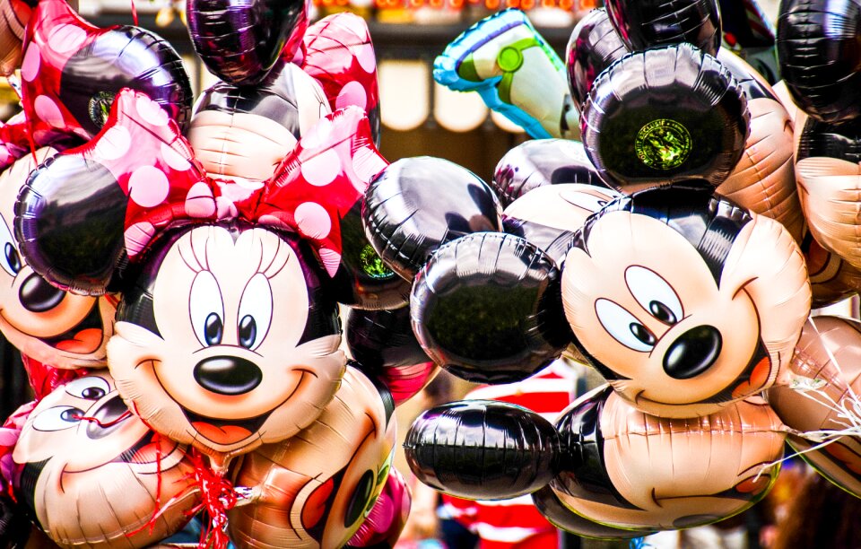 Mickey mouse happy colourful