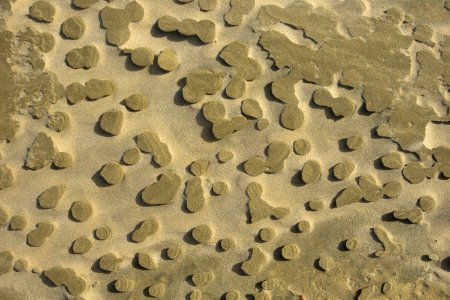 Erosional sand texture photo