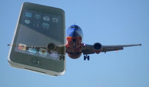 My iPod Will Not Crash Your Airplane photo