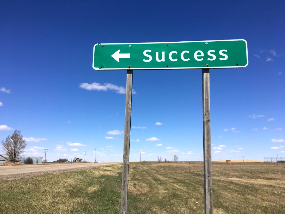 This Way to Success!