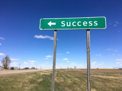 This Way to Success!
