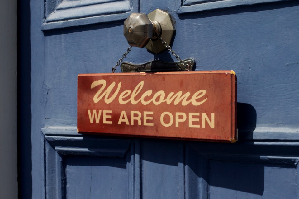 Open is Welcoming