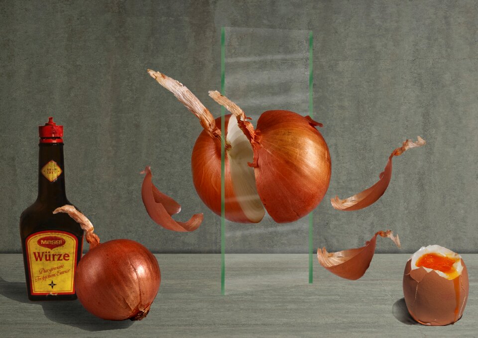 Glass onion trenner disc