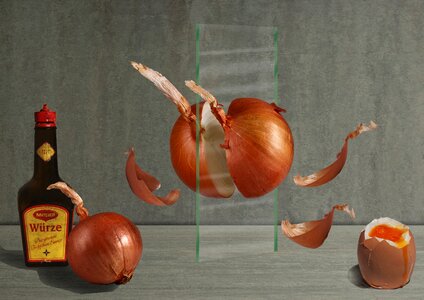 Glass onion trenner disc