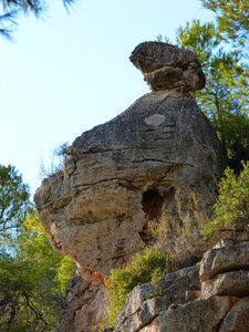 Mountain peña erosion