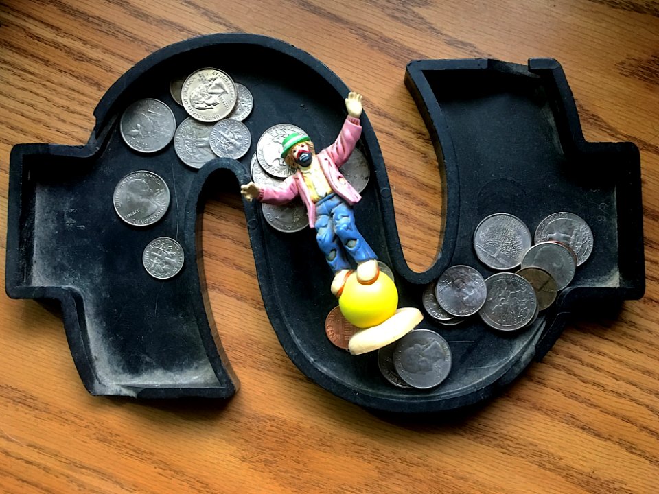 2017/365/64 Stop Clowning Around with Money