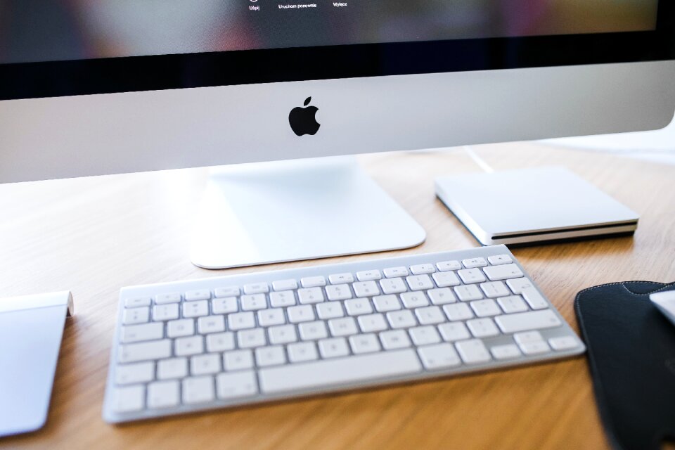 Computer keyboard white
