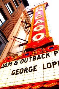 Chicago Theater Sign