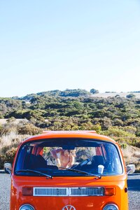 Old-fashioned vw volkswagen