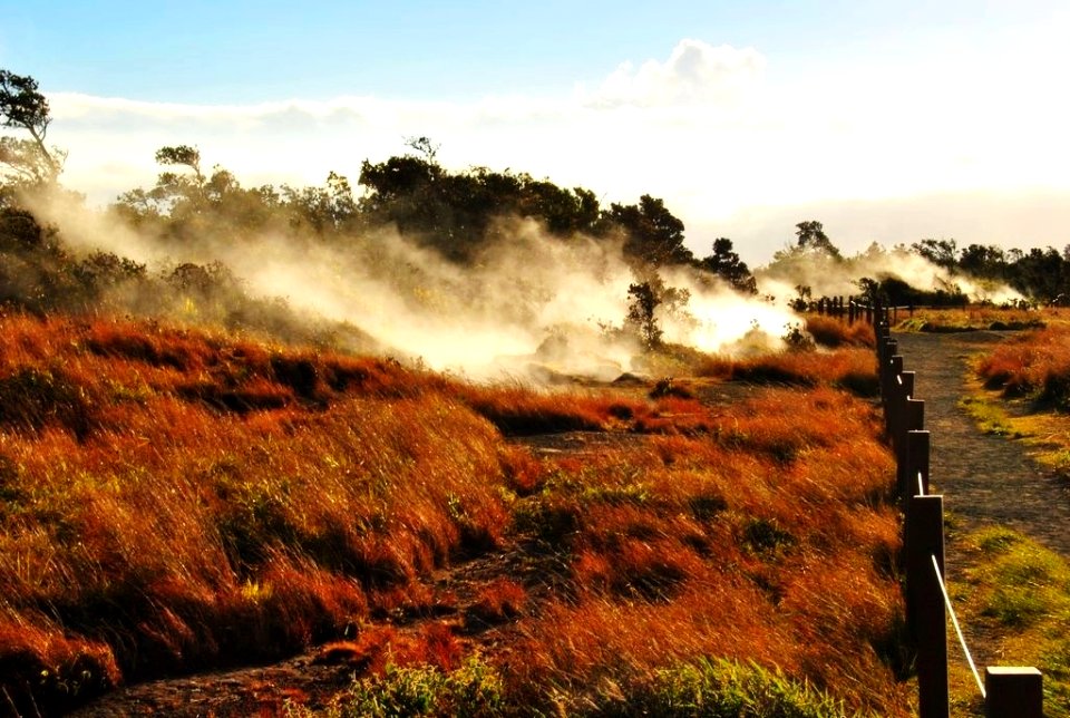 Steam Vents at Volcano National Park