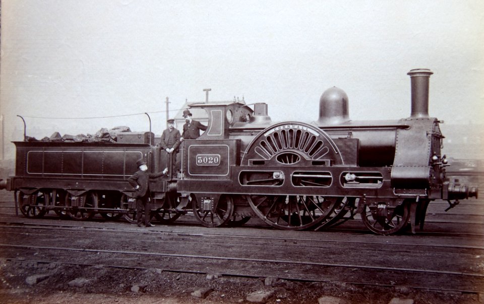 2-2-2 L&NWR 3020 Cornwall