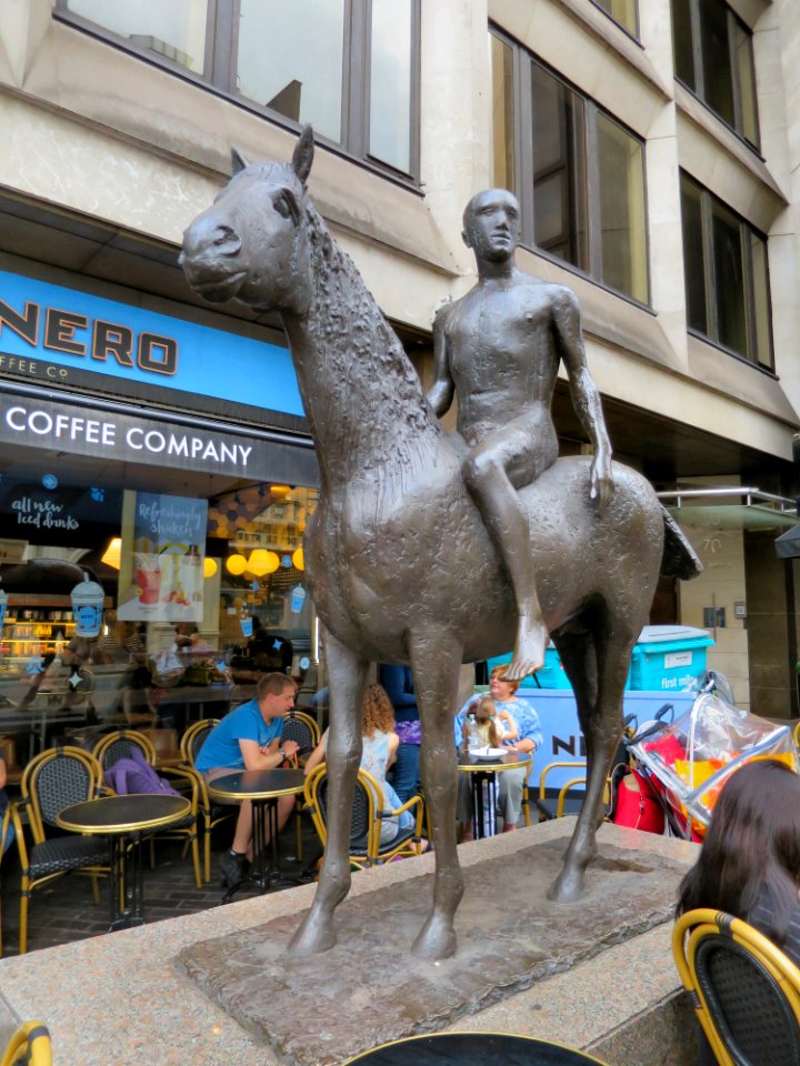 Horse and Rider - by Elisabeth Frink # 1
