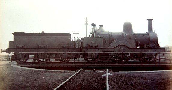 2-2-2 London Brighton South Coast Railway 490 Dieppe