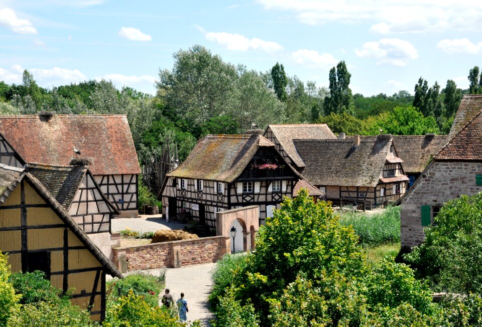 Elsace landscape historic center