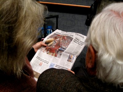 Doug Finally Makes the News Paper!