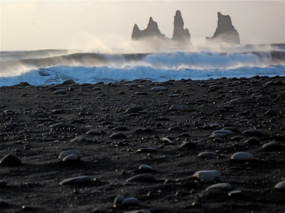 Rocky Beach at Vik