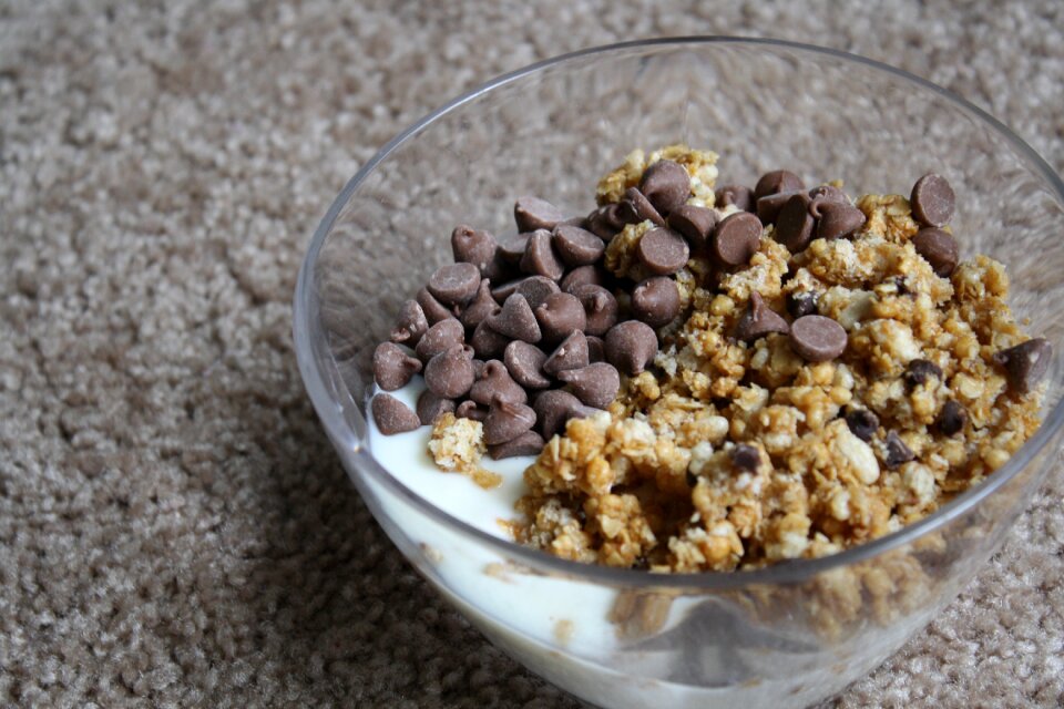Breakfast food gray food