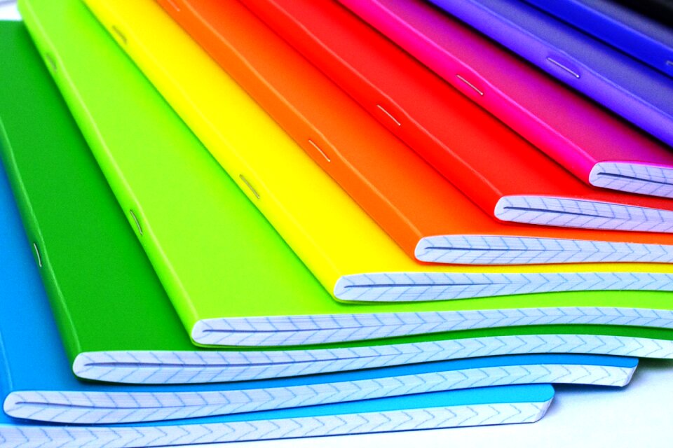 Rainbow saturated the colour of the