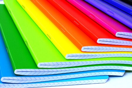 Rainbow saturated the colour of the
