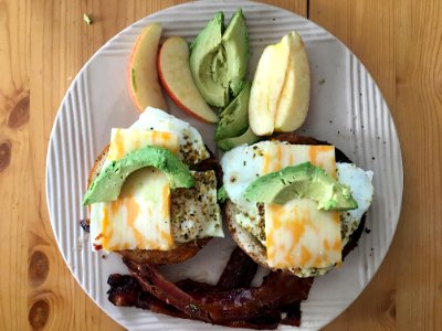 Another Happy Breakfast Plate Face
