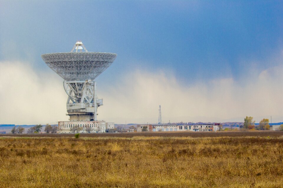 Radio astronomy rt-70 parabolic